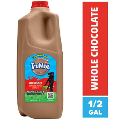 TruMoo Chocolate Whole Milk - 0.5 Gallon - Image 3