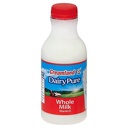 DairyPure Whole Milk - 1 Pint - Image 1