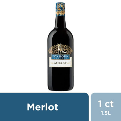 Foxhorn Merlot Red Wine - 1.5 Liter - Image 1