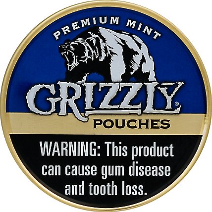Grizzly Lc Mint Pouch Regular Stock - 1.2 Oz - Image 2