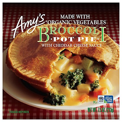 Amy's Broccoli Pot Pie - 7.5 Oz - Image 3