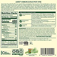 Amy's Broccoli Pot Pie - 7.5 Oz - Image 6