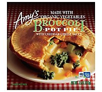 Amys Pot Pie Broccoli with Cheddar Cheese Sauce - 7.5 Oz
