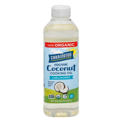 Carrington Farms Cooking Oil Organic Coconut Oil Unflavored - 16 Fl. Oz. - Image 3