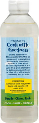 Carrington Farms Cooking Oil Organic Coconut Oil Unflavored - 16 Fl. Oz. - Image 6