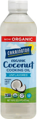 Carrington Farms Cooking Oil Organic Coconut Oil Unflavored - 16 Fl. Oz. - Image 2