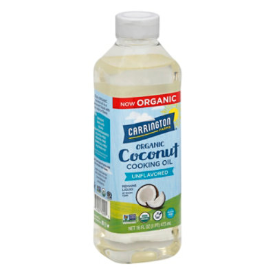 Carrington Farms Cooking Oil Organic Coconut Oil Unflavored - 16 Fl. Oz. - Image 1