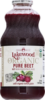 Lakewood Organic Fresh Pressed Juice Super Beet - 32 Fl. Oz.