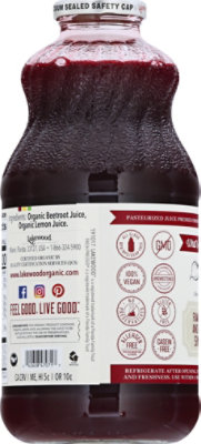 Lakewood Organic Fresh Pressed Juice Super Beet - 32 Fl. Oz. - Image 6