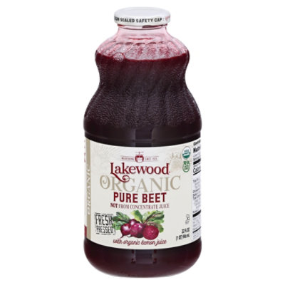 Lakewood Organic Fresh Pressed Juice Super Beet - 32 Fl. Oz.