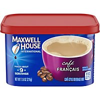 Maxwell House International Caf Francais Cafe Style Instant Coffee Beverage Mix Canister - 7.6 Oz - Image 5