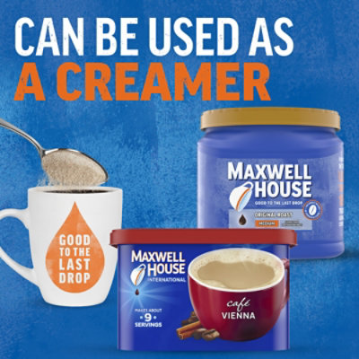 Maxwell House International Vienna Café-Style Instant Coffee Beverage Mix - 9 Oz - Image 4