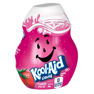 Kool-Aid Liquid Strawberry Artificially Flavored Soft Drink Mix Bottle - 1.62 Fl. Oz. - Image 3