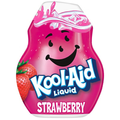 Kool-Aid Liquid Strawberry Artificially Flavored Soft Drink Mix Bottle - 1.62 Fl. Oz. - Image 1