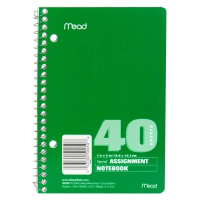 Mead Assignment Book 7.5x5 - 40 Count