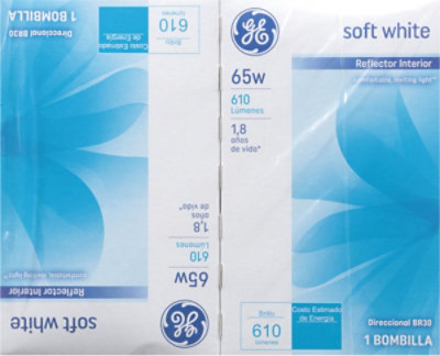 GE Light Bulbs Indoor Floodlight Soft White 65 Watts - 2 Count - Image 4