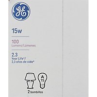 GE Soft White 15 A/W 15 Watt - 2 Count - Image 4