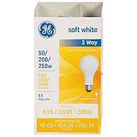 GE Soft White 3 Way 50 200 250 - Each - Image 3