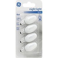 GE Lightbulb Night Light White 4 Watt - Each - Image 2
