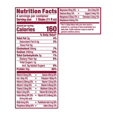 Premier Protein Shakes Strawberry - 4/11Oz - Image 3