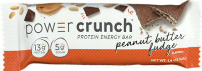 Power Crunch Energy Bar Protein Peanut Butter Fudge - 1.4 Oz