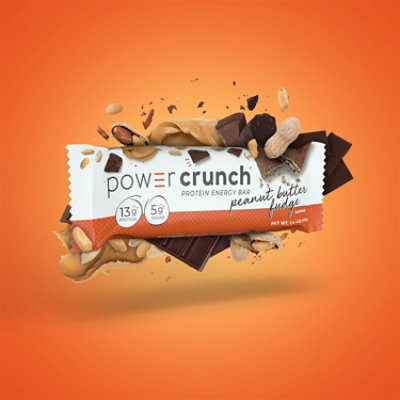 Power Crunch Energy Bar Protein Peanut Butter Fudge - 1.4 Oz - Image 2
