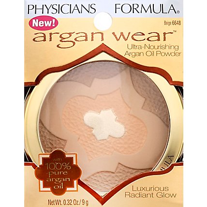 Physic Argan Wear Face Powder Lgt/Med - 0.32 Oz - Image 2