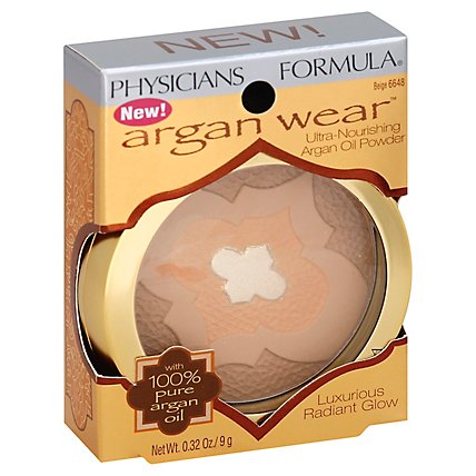 Physic Argan Wear Face Powder Lgt/Med - 0.32 Oz - Image 1