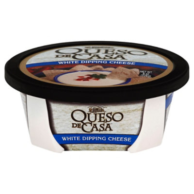 Queso De Casa White Dipping Cheese - 8 Oz