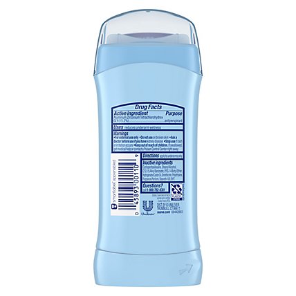 Suave Antiperspirant Deodorant Invisible Solid Sweet Pea & Violet - 2.6 Oz - Image 5