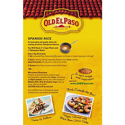 Old El Paso Rice Spanish Box - 7.6 Oz - Image 6