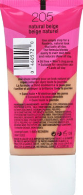 COVERGIRL Ready Set Gorgeous Foundation Oil Free Fresh Complexion Natural Beige 205 - 1 Fl. Oz. - Image 3