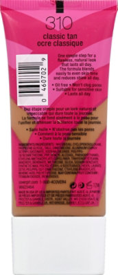 COVERGIRL Ready Set Gorgeous Foundation Oil Free Fresh Complexion Classic Tan 310 - 1 Fl. Oz. - Image 3