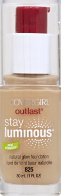 COVERGIRL Outlast Foundation Stay Luminous Natural Glow Buff Beige 825 - 1 Fl. Oz. - Image 2