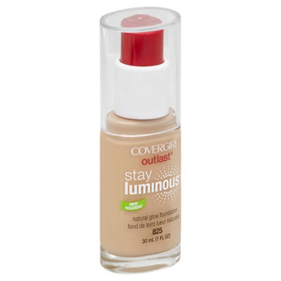 COVERGIRL Outlast Foundation Stay Luminous Natural Glow Buff Beige 825 - 1 Fl. Oz. - Image 1