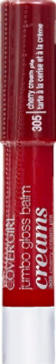 COVERGIRL Gloss Balm Jumbo Creams Cherry Cream Pie 305 - 0.11 Oz - Image 2