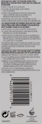 COVERGIRL Outlast All Day Spiced Latte 577 Lipcolor 2 Count - 0.13 Fl. Oz. - Image 3
