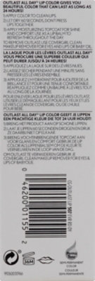 COVERGIRL Outlast All Day Custom Day Ever Red-dy 507 Lipcolor 2 Count - 0.13 Fl. Oz. - Image 3