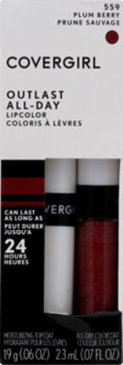COVERGIRL Outlast All Day Natural Plum Berry 559 Lip Color- 0.13 Fl. Oz. - Image 2