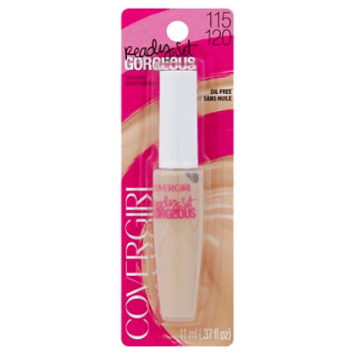 COVERGIRL Ready Set Gorgeous Concealer Oil Free Light 115/120 - 0.37 Fl. Oz.