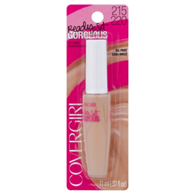 COVERGIRL Ready Set Gorgeous Concealer Oil Free Medium 215/220 - 0.37 Fl. Oz.