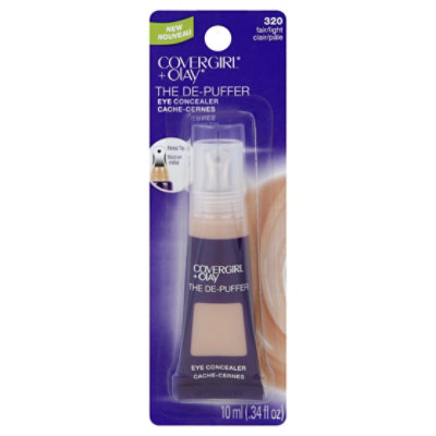 COVERGIRL + Olay De-Puffer Eye Concealer Fair/Light 320 - 0.34 Fl. Oz.