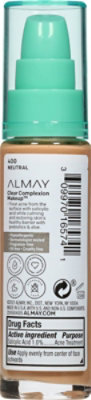 Almay Cover Clear Calm Restore 400 Neutral Clear Complexion Makeup - 1 Fl. Oz. - Image 5