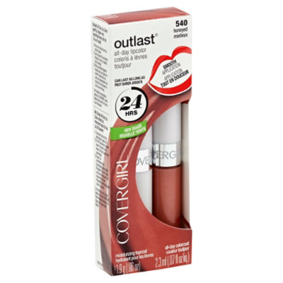 COVERGIRL Outlast Lipcolor All-Day Honeyed 540 2 Count - 0.13 Oz