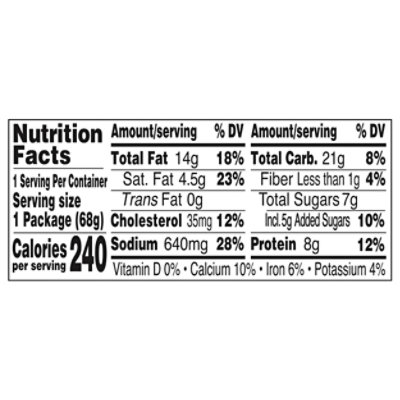 Armour LunchMakers Bologna & Cheese Kit with Butterfinger - 2.4 Oz - Image 3