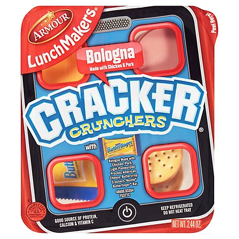 Armour LunchMakers Bologna & Cheese Kit with Butterfinger - 2.4 Oz