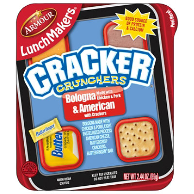 Lunch Makers Bologna Cracker Crunchers - 2.6 Oz - Image 1