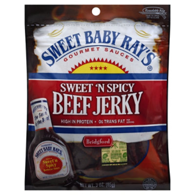 Sweet baby outlet ray's beef jerky