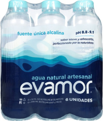 evamor Artesian Water Natural - 6-32 Fl. Oz. - Image 5