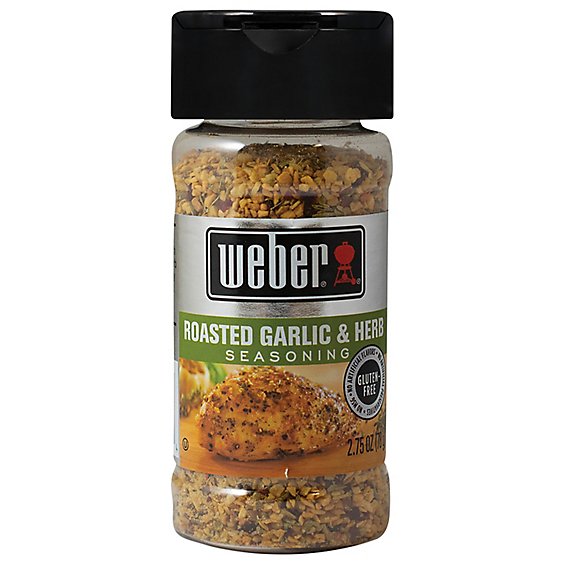 Weber Seasoning Roasted Garlic & Herb - 2.75 Oz